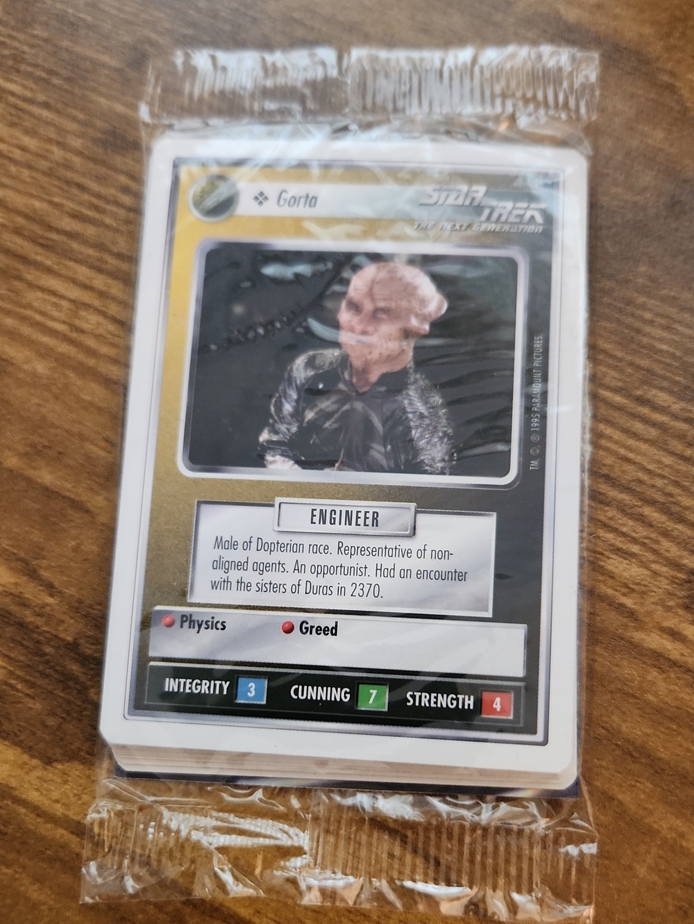 Star Trek TCG Promo Warp Card Pack - Sealed
